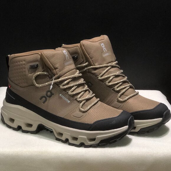 On Running Cloudrock Low WP Hiking mountaineering shoes